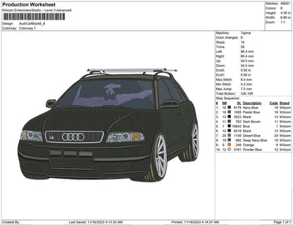 Audy car black