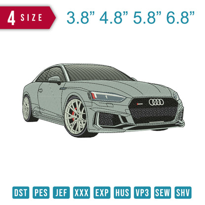 Audi Grey Car