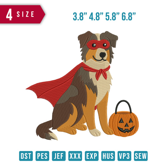 Australian Shepherd Halloween