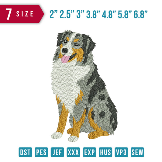 Australian Shepherd Ribbon B