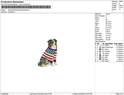 Australian Wearing Usa Sweater