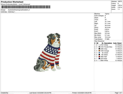 Australian Wearing Usa Sweater