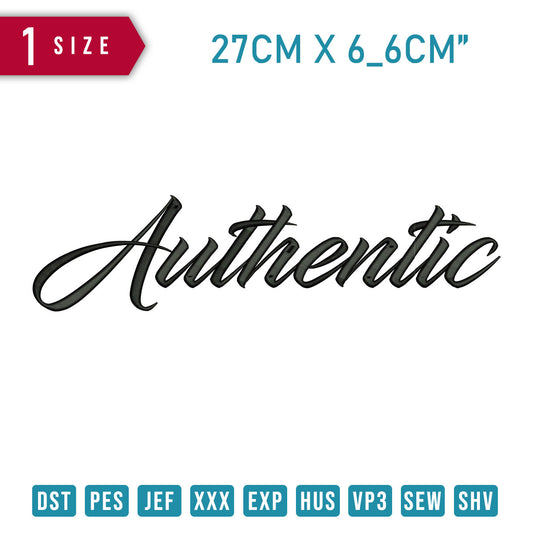 Authentic 3D For Hat