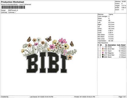 Bibi Flower