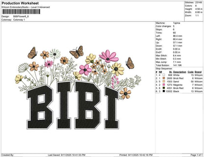 Bibi Flower