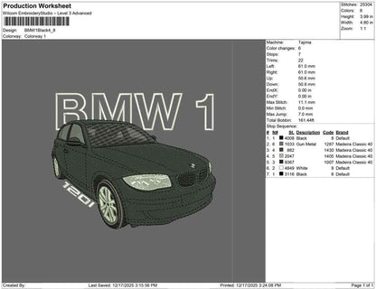 Bmw 1 Black