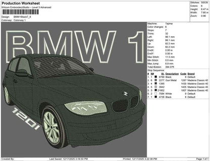 Bmw 1 Black
