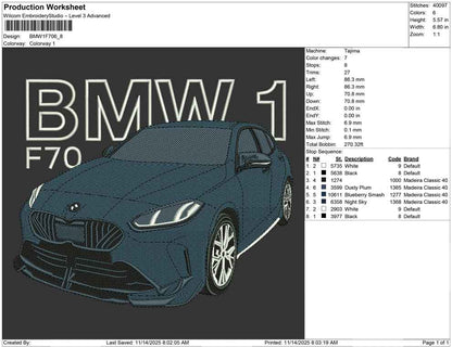 BMW 1 F70