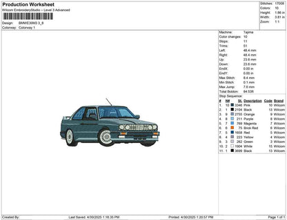 BMWE30M