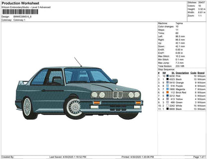 BMWE30M