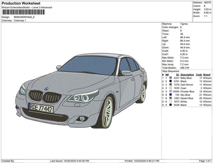 BMWe 60 White