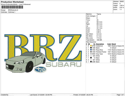 BRZ Subaru