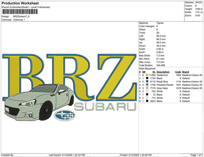 BRZ Subaru