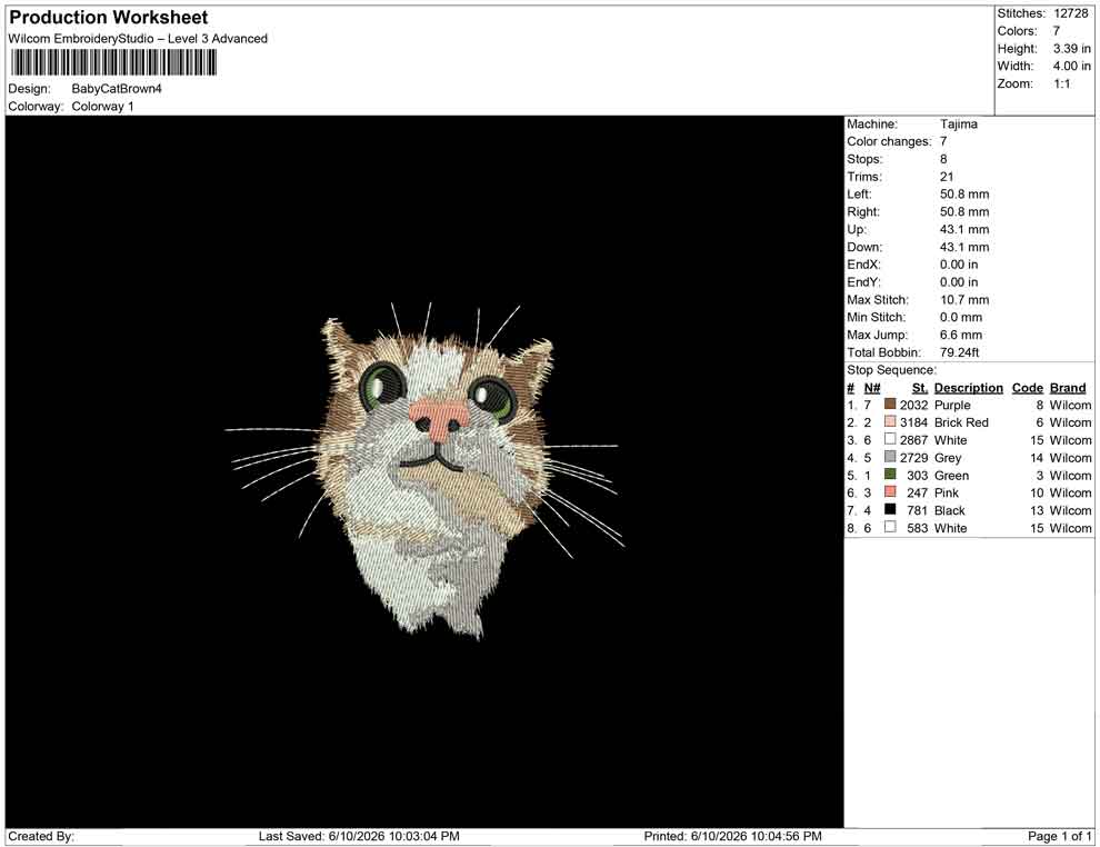 Baby Cat Brown