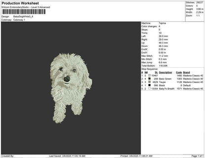 Baby Dog White