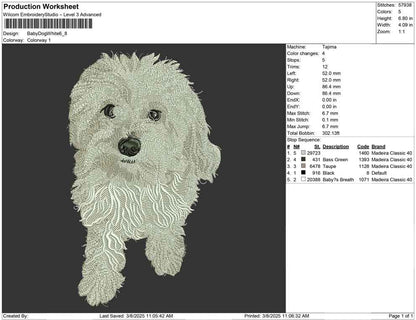 Baby Dog White