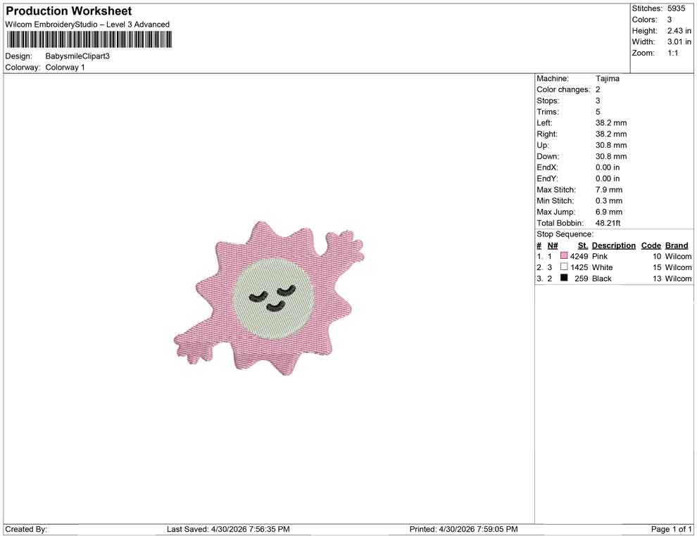 Baby Smile Clipart