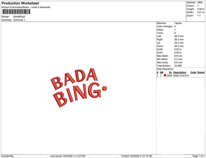 Bada Bing