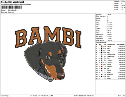 Bambi Dog
