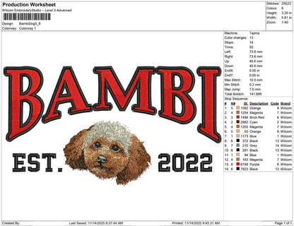 Bambi Dog