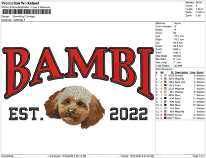 Bambi Dog