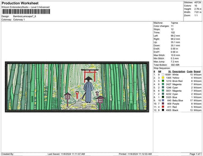 Bamboo Lanscape