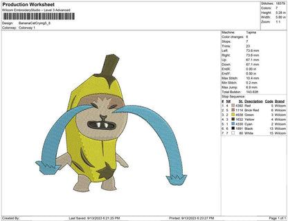 Banana Crying