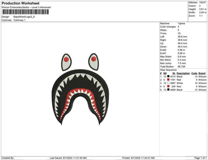 Bape Shark Logo