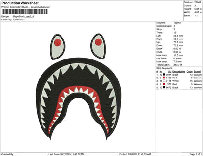 Bape Shark Logo
