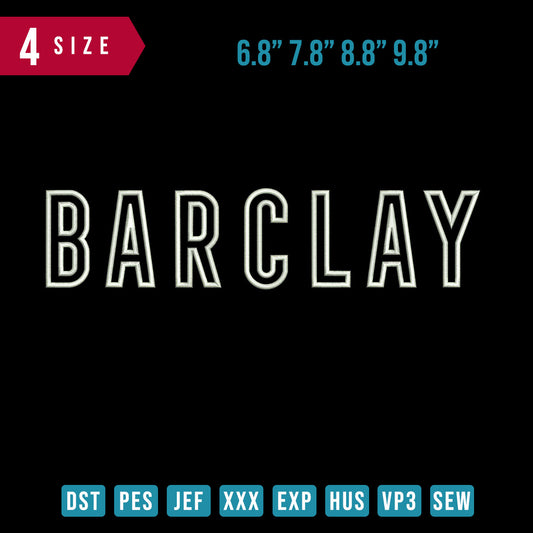 Barclay Applique