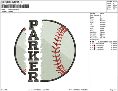 Baseball Parker