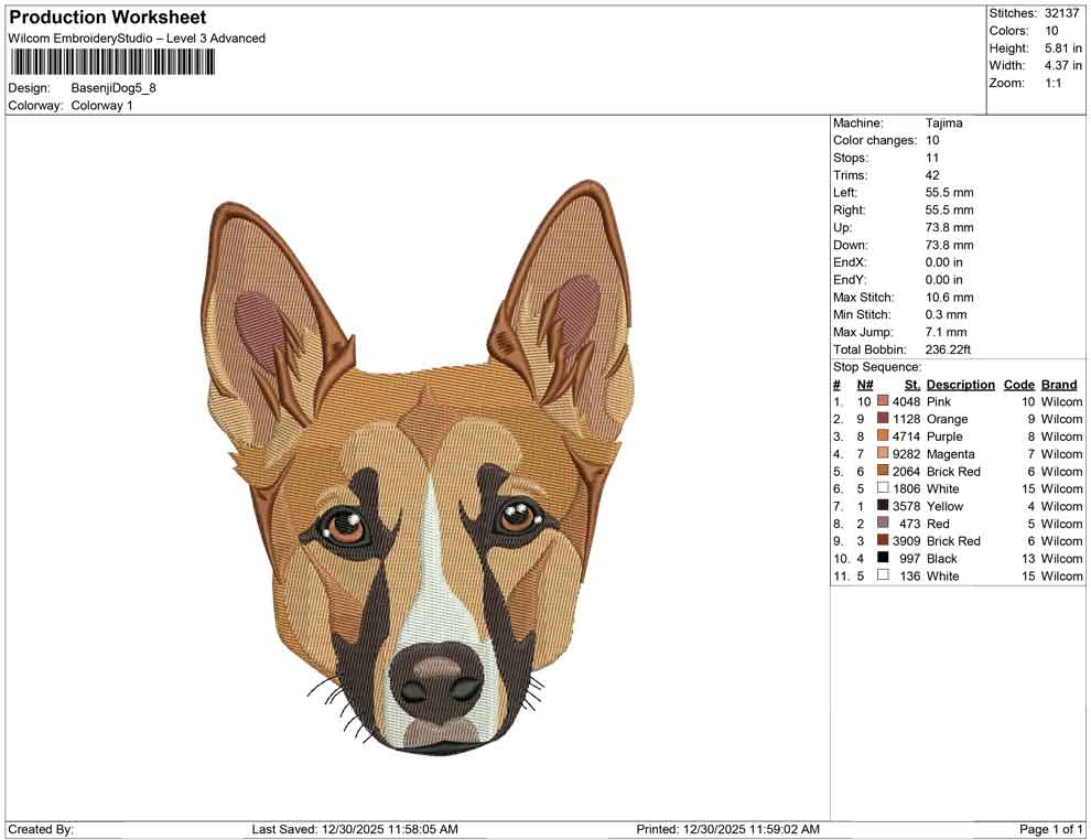 Basenji Dog