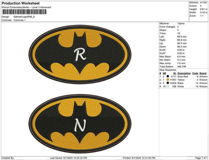 Batman Logo RN