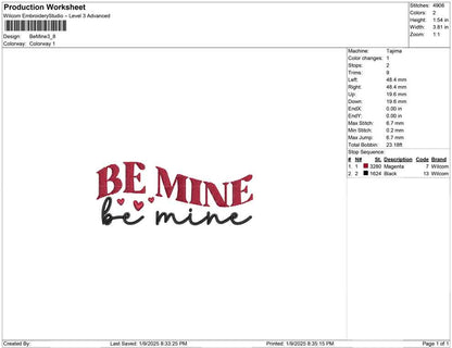 Be Mine