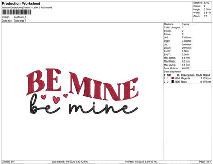 Be Mine