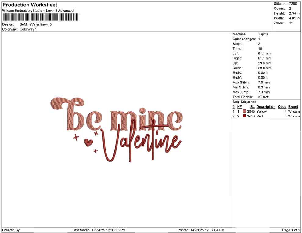 Be Mine Valentine