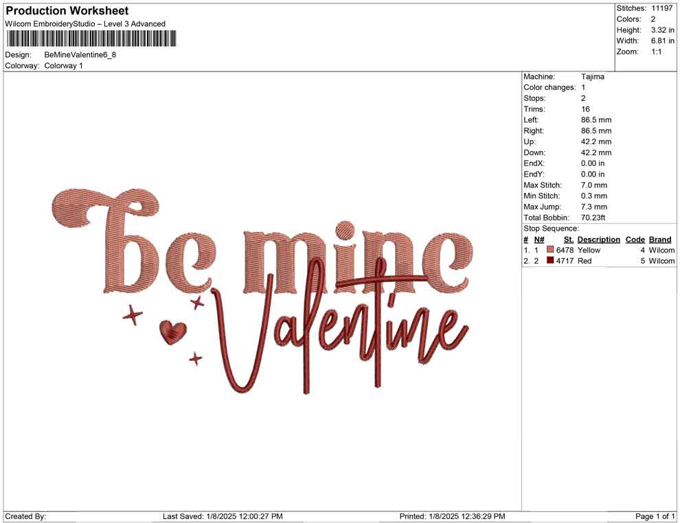 Be Mine Valentine