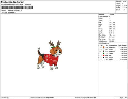 Beagle Christmas