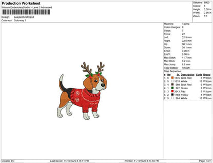 Beagle Christmas