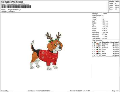 Beagle Christmas