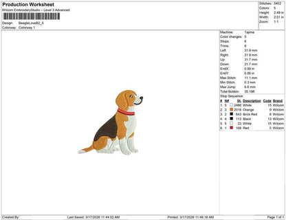 Beagle Love B