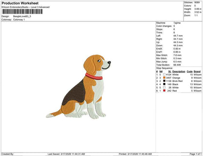 Beagle Love B