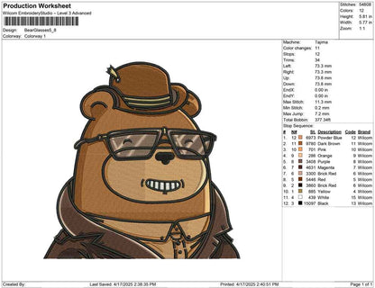 Bear Glasses