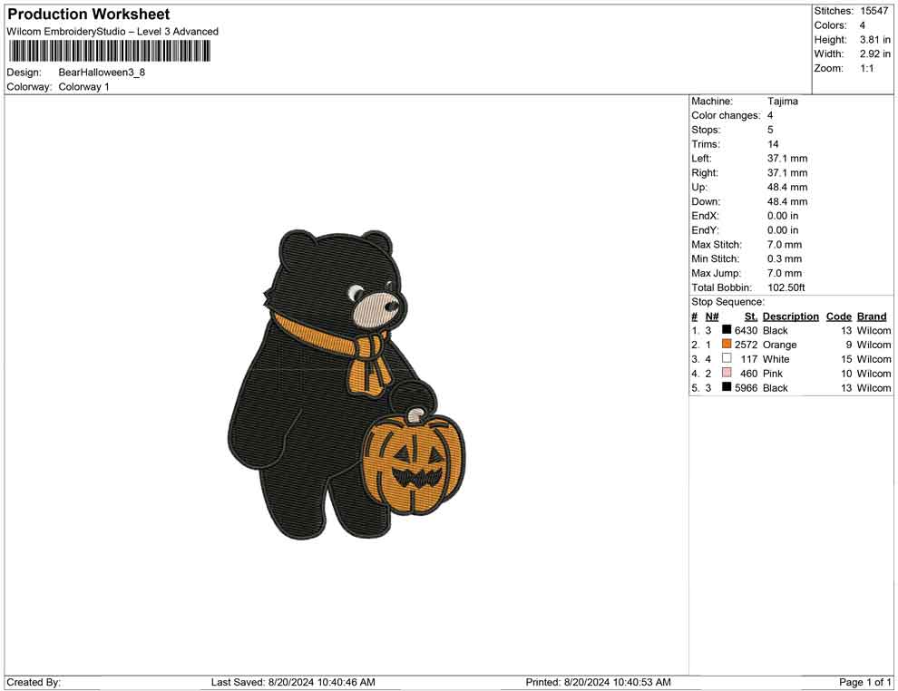 Bear Halloween