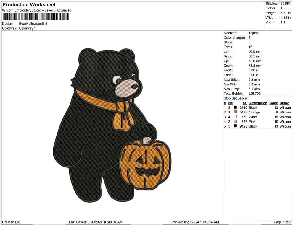 Bear Halloween