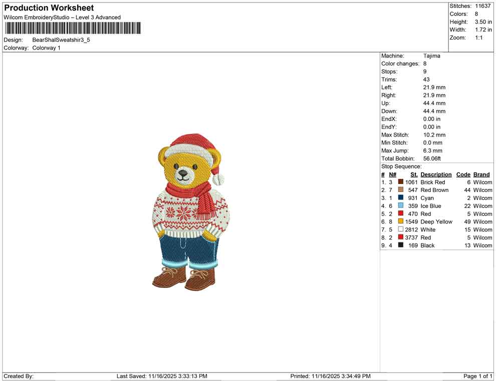 Bear Shall Sweatshirt