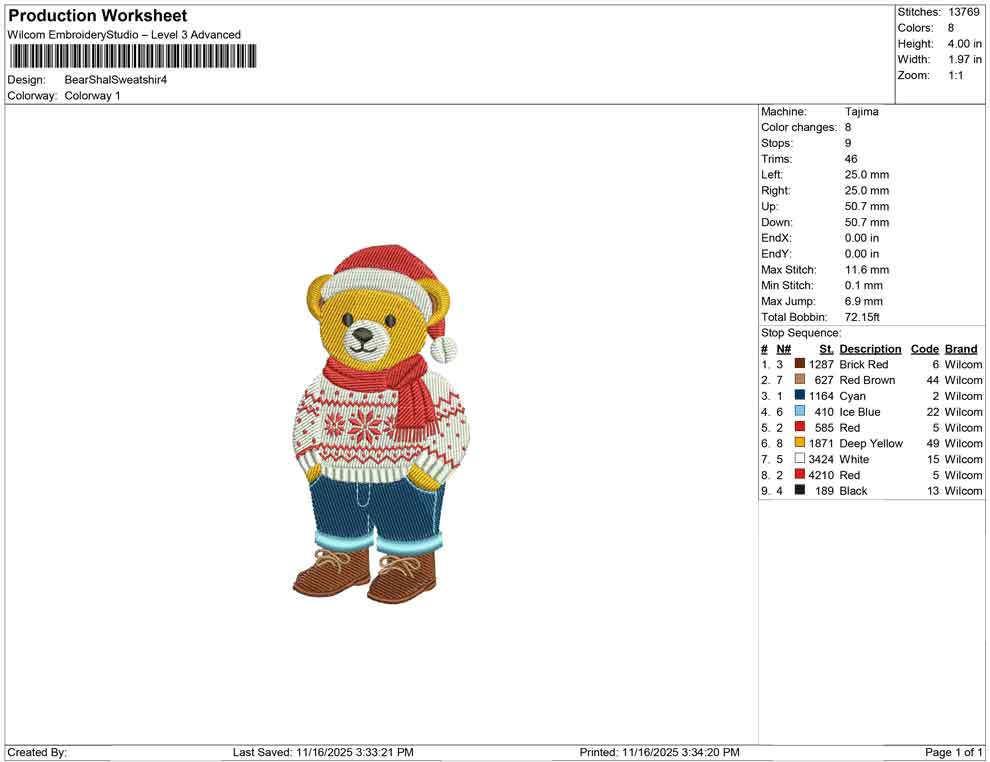 Bear Shall Sweatshirt