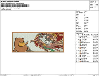 Bear and hand connect