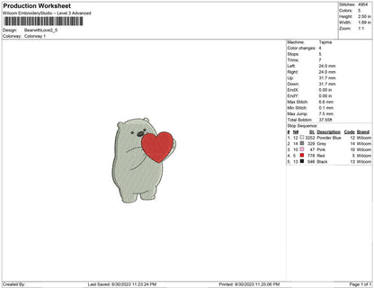 Bear With love
