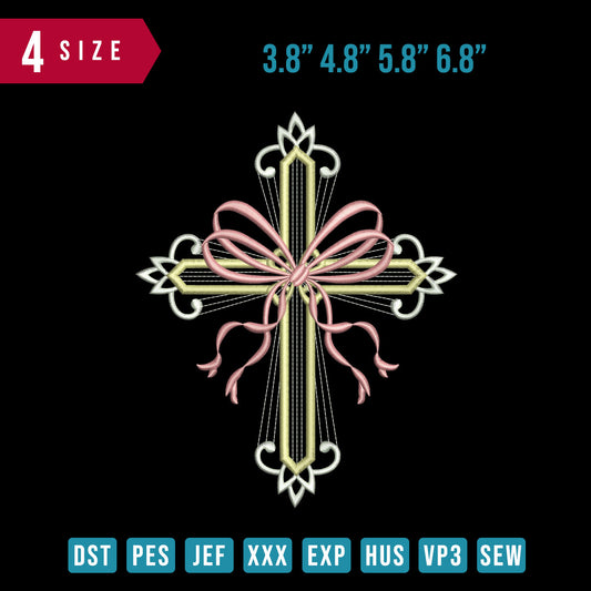 Beautifull Cross Ribbon